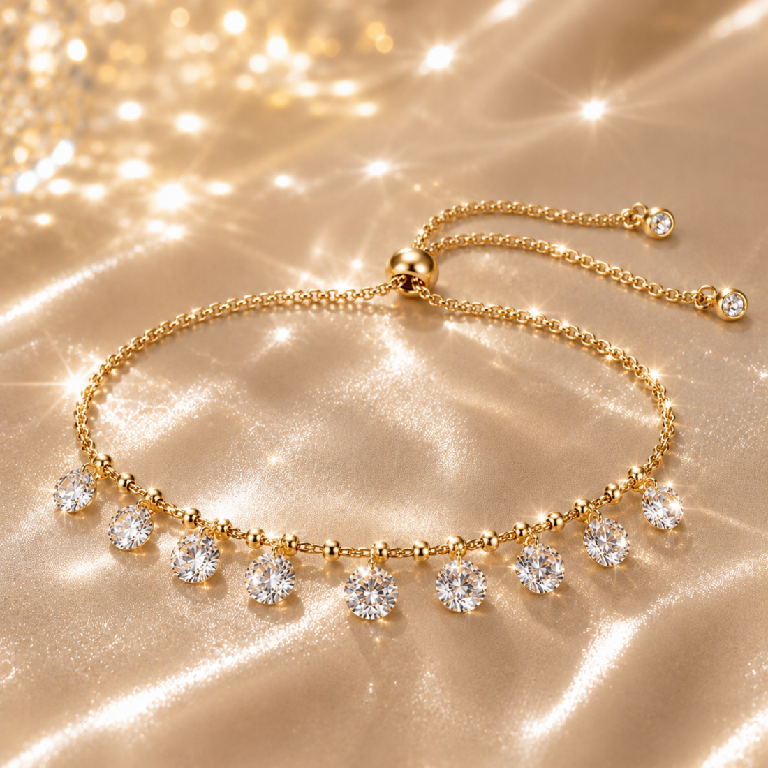 Dainty Drop水晶手链 — view 7 of 7