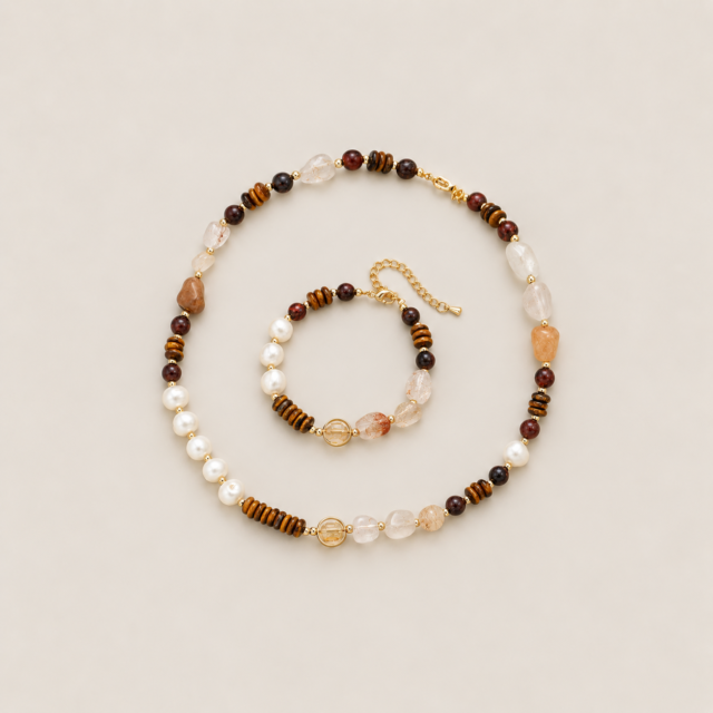Luxury Gemstone Jewelry Set