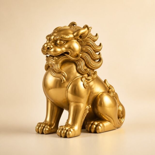 Guardian Pixiu Desk Sculpture