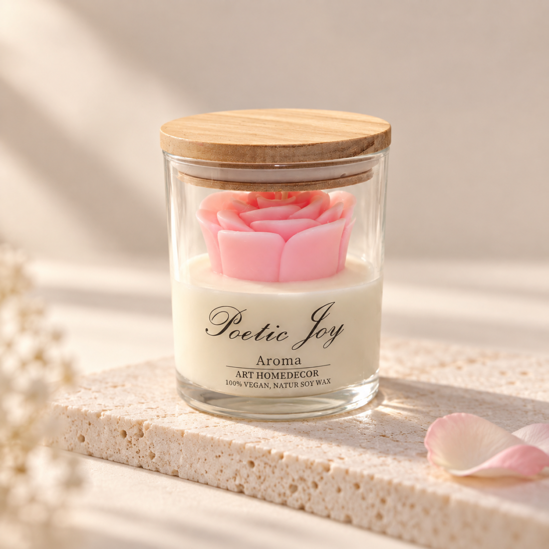 Glass‑Jar Scented Candle — view 2 of 20