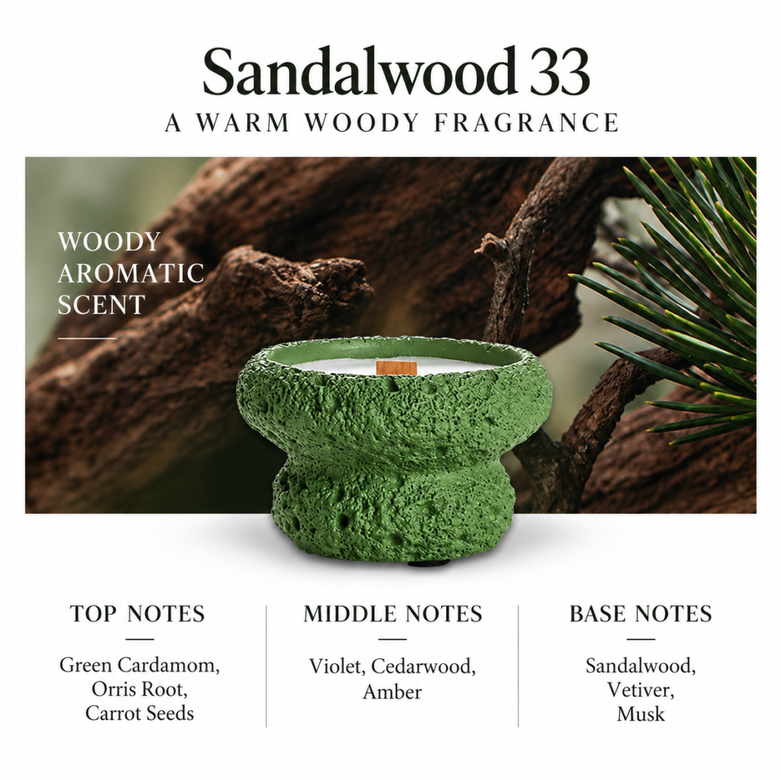 Serenity Scented Candle — view 3 of 11