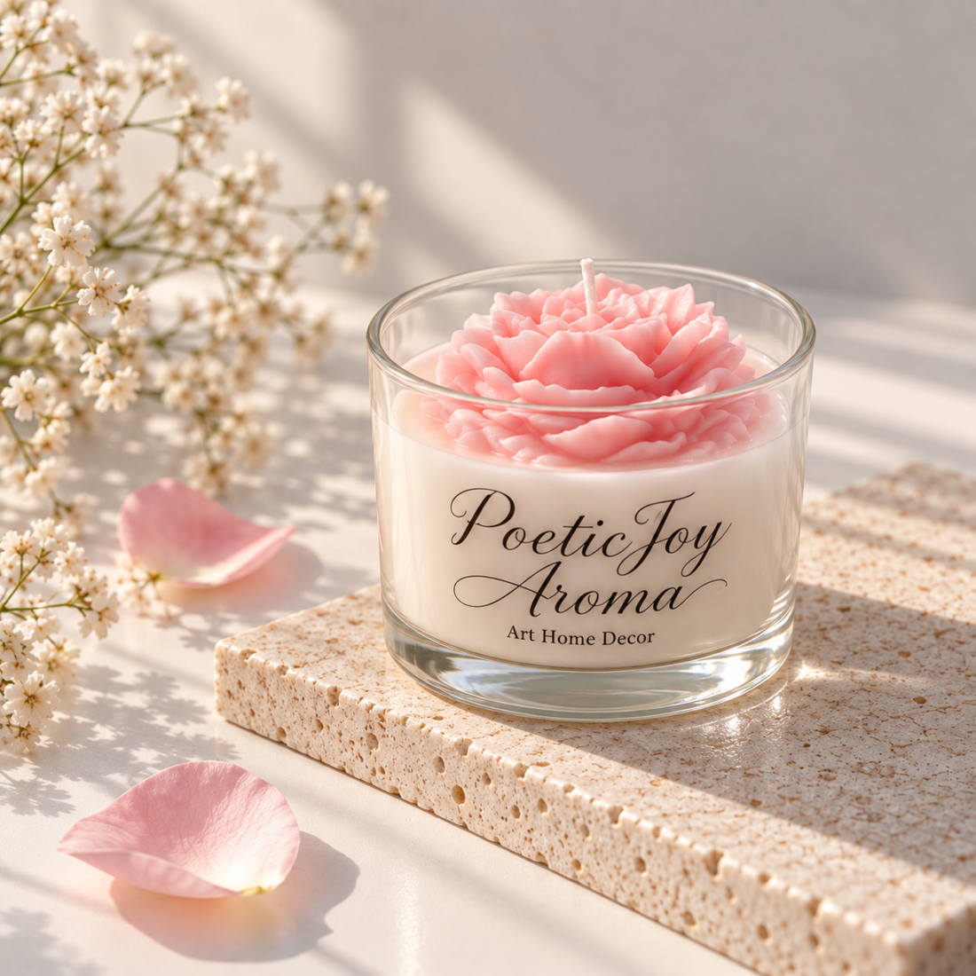 Glass‑Jar Scented Candle — view 3 of 20
