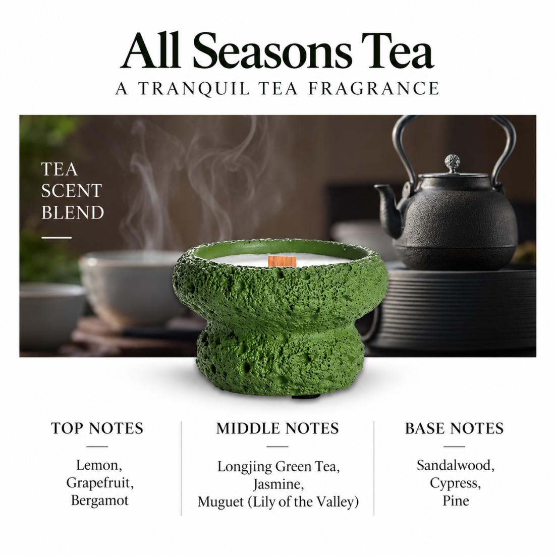 Serenity Scented Candle — view 4 of 11