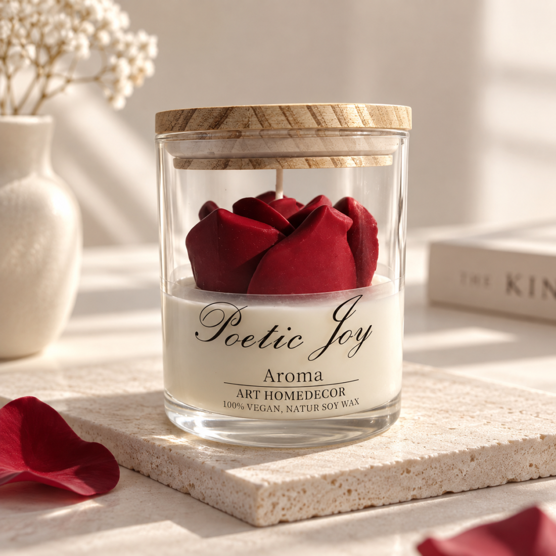 Glass‑Jar Scented Candle — view 4 of 20