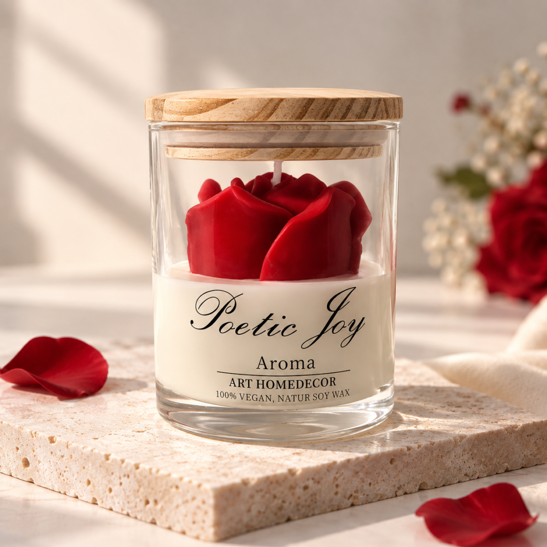 Glass‑Jar Scented Candle — view 5 of 20