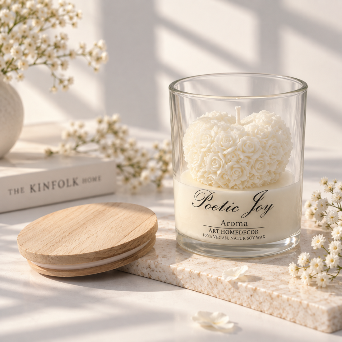 Glass‑Jar Scented Candle — view 10 of 20