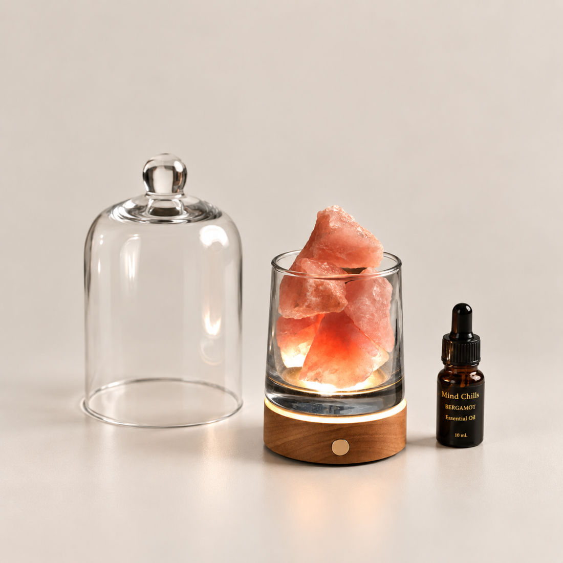 Crystal Lamp With Natural Crystal Chips — view 4 of 7