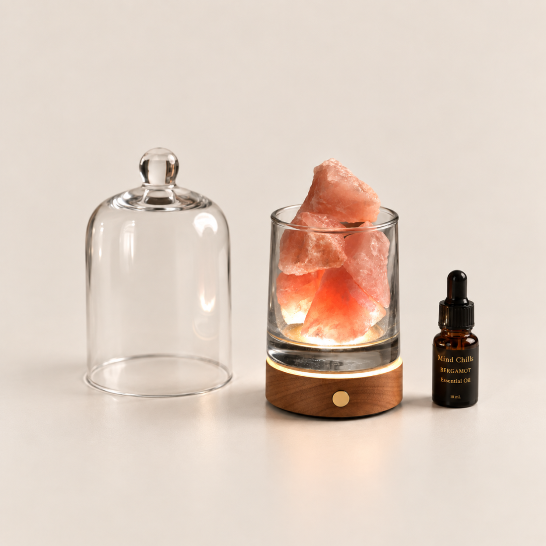 Crystal Lamp With Natural Crystal Chips — view 7 of 7
